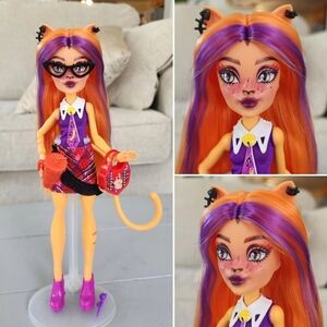 Mattel Monster High Toralei Stripe G3 Buried Secrets Scaremester Doll Cute